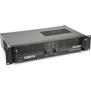 Amplificateur de sonorisation Vonyx VXA-1500 2x750W - Amplificateurs de puissance bicanaux