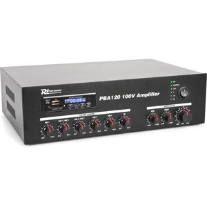 Power Dynamics PBA120 Amplificateur 100V 120W - Amplificateurs de puissance ELA 100 V