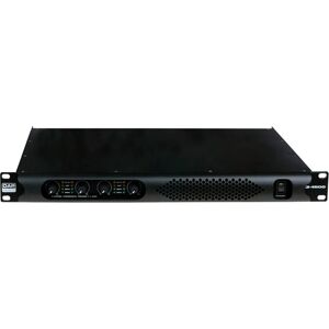 DAP-Audio Qi-4600 - 2400 watt amplifier 4 x 600 watts - pour les enceintes d’installation Xi - Amplificateurs de puissance multicanaux