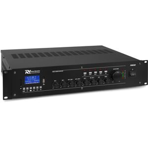 Power Dynamics PRM360 100V 6-CH Mixer-Amplificateur 4-Zone 360W - Amplificateurs de puissance ELA 100 V