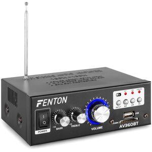 Fenton AV360BT Mini Amplificateur BT/SD/USB/MP3 - Amplificateurs de puissance bicanaux