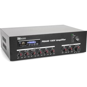 Power Dynamics PBA60 Amplificateur 100V 60W - Amplificateurs de puissance ELA 100 V