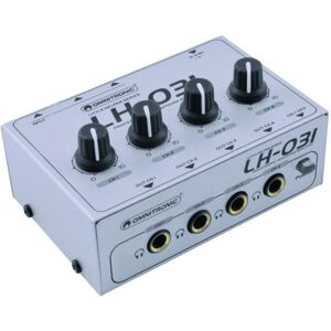 OMNITRONIC LH-031 Amplificateur pour casque d'écoute - Amplificateurs de casque