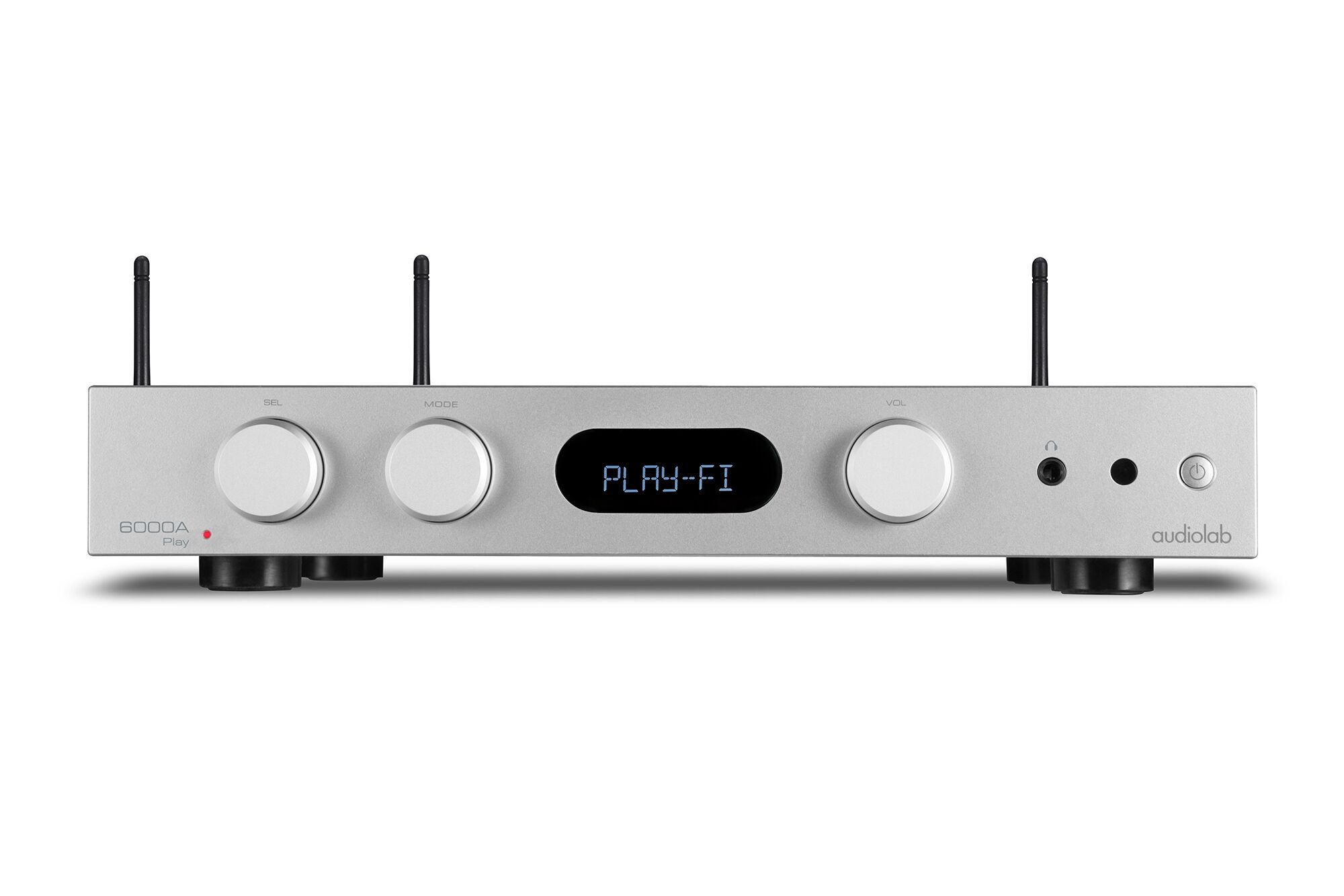 Audiolab 6000A Play Wireless Amplifier & Streaming Player - Silver