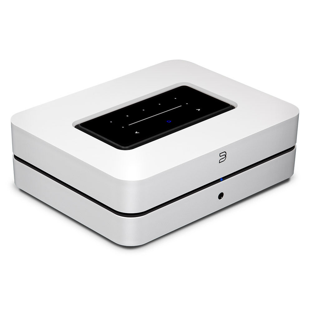 Bluesound Powernode - Wireless Multi-Room Music Streaming Amplifier - White