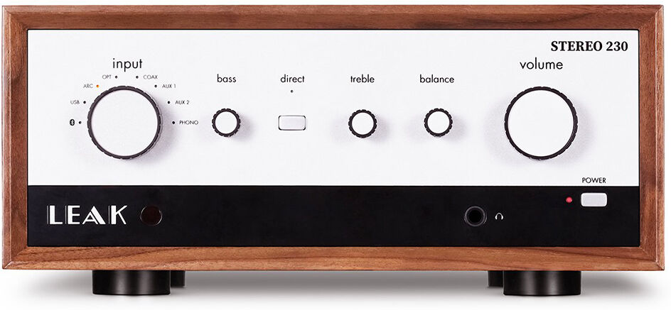 Leak Stereo 230 Integrated Amplifier - Walnut