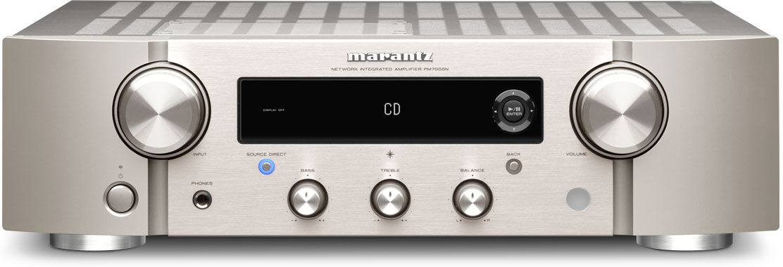 Marantz PM7000N Integrated Stereo Amplifier - Silver