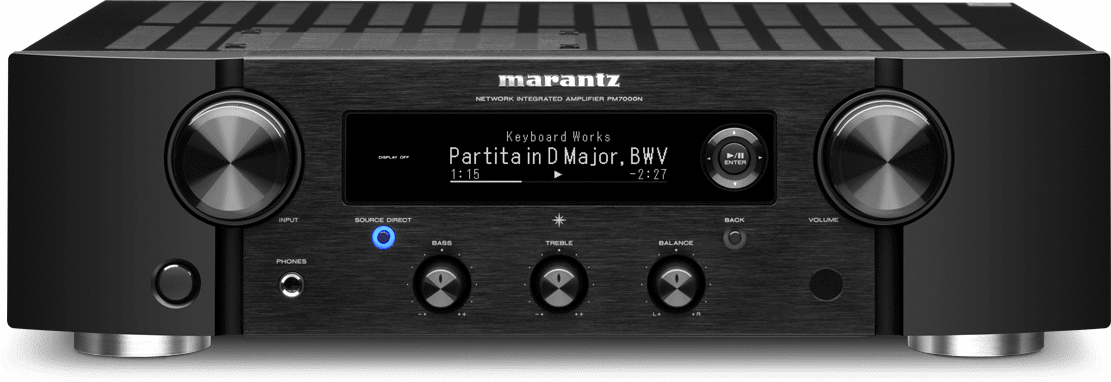 Marantz PM7000N Integrated Stereo Amplifier - Black