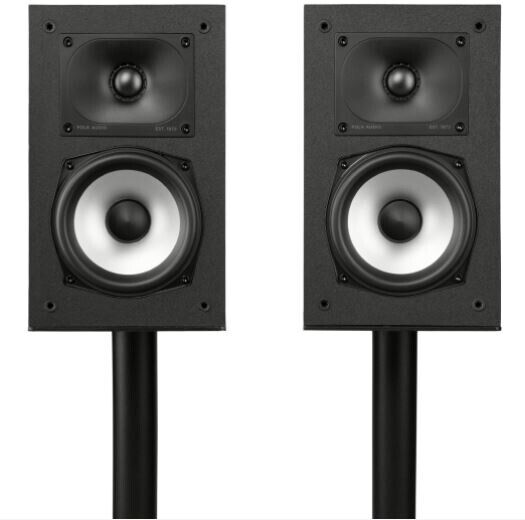 Polk Audio Monitor XT20 Regallautsprecher (Paar), schwarz