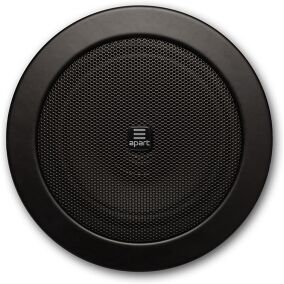 Apart Audio CM4T-BL ELA Einbaulautsprecher, schwarz