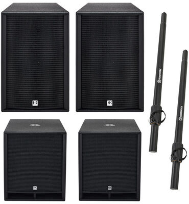 HK Audio PR O 112 FD2 118 Sub D2 Bundle Black