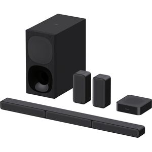 Sony Soundbar »HT-S40R Kanal-«, inkl. kabelgebundenem Subwoofer, kabellosen... schwarz Größe