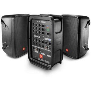 Divers JBL Professional PA-System EON 208P / Lautsprecher-Set mit Powermixer / Thema: PA Komplett-Systeme