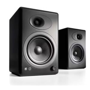 audioengine Regallautsprecher Paar A5+ Schwarz