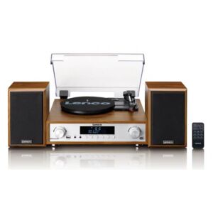 Lenco MC-160WD - Mini Hifi-Anlage - Wood