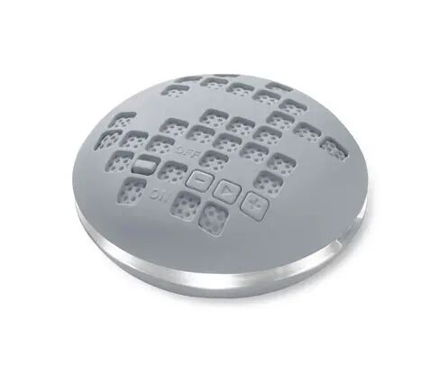 Tchibo Bluetooth®-Lautsprecher mit Lichteffekten - Tchibo - Grau Kunststoff Grau