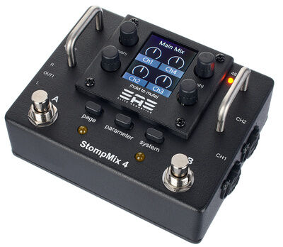 Elite Acoustics Stompmix X4 Pedal Mixer