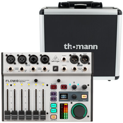 Behringer Flow 8 Case Bundle