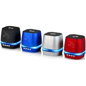 Trade Shop Traesio - bluetooth lautsprecher tragbarer led lautsprecher MP3 sd karte aux x smartphone