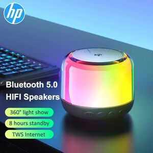 Hp Bts02 Kabelloser Lautsprecher, Bluetooth 5.0, Soundbar, Tragbarer Mini-Lautsprecher Für Laptops, Tablets, Desktops, Fernseher, Mobiltelefone