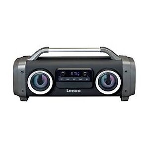 Lenco SPR-100 - Boombox-Lautsprecher - tragbar - kabellos - Bluetooth - 25 Watt