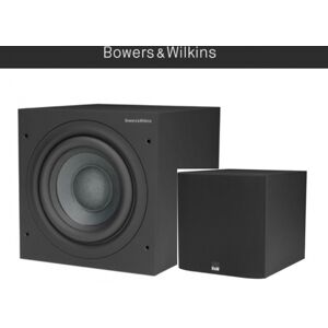 Bowers & Wilkins B&W ASW 608 Schwarz - Aktiv Subwoofer mit 200 Watt Class-D-Verstärker   Auspackware, sehr gut