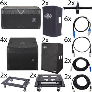 DAS Audio Vantec 6x20A/4x118A Bundle Schwarz