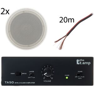 the t.amp TA50 WHD Bathroom Bundle XS WH Weiß