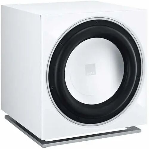 Dali Subwoofer SUB E-12 F – weiß (inkl. schwarzer Bespannung)