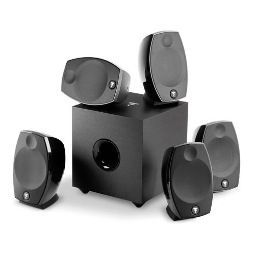 Focal-JMlab SIB EVO 5.1 Schwarz – Heimkinolautsprechersystem   Neu