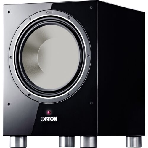 Canton SUB 1500 R Schwarz Bassreflex Aktiv-Subwoofer mit Passiv-Membran   Neu