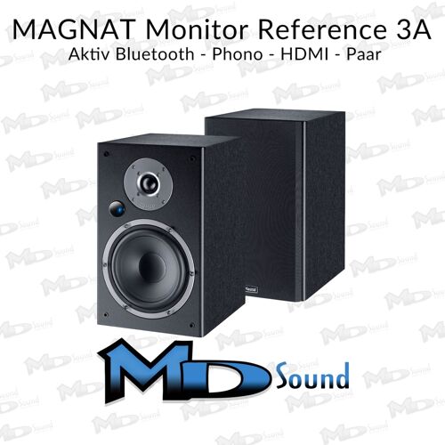 Magnat Monitor Reference 3A ++ die Alternative zur Soundbar +++ Aktiv Bluetooth Phono HDMI Paar   Neu