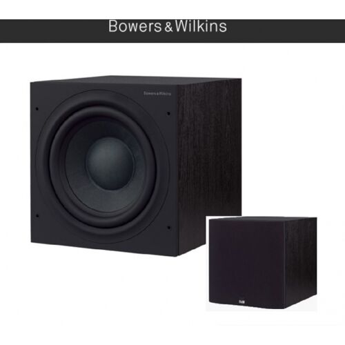 Bowers & Wilkins B&W ASW 610 Schwarz – Aktiv Subwoofer mit 200 Watt Class-D-Verstärker