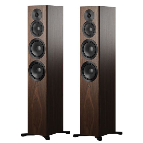 Dynaudio Focus 50 Nussbaum – kabellose Aktiv-Standlautsprecher, Paarpreis