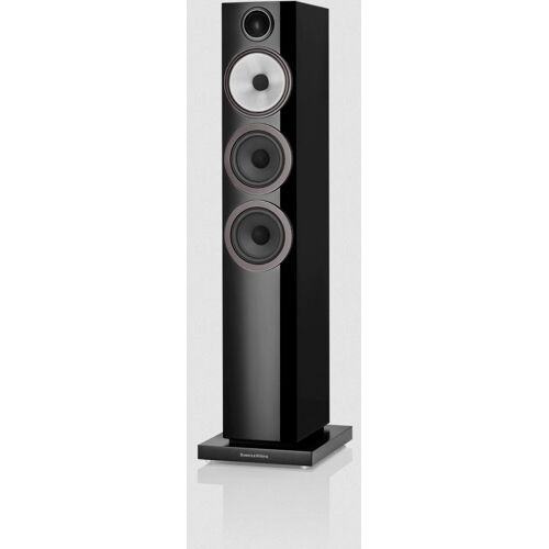 Bowers & Wilkins B&W 704 S3 – Standlautsprecher, Stück Glanzschwarz