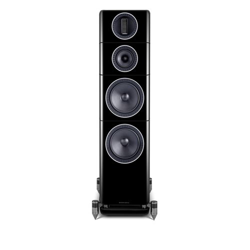 Wharfedale Elysian 4 Schwarz Standlautsprecher Stück   Neu