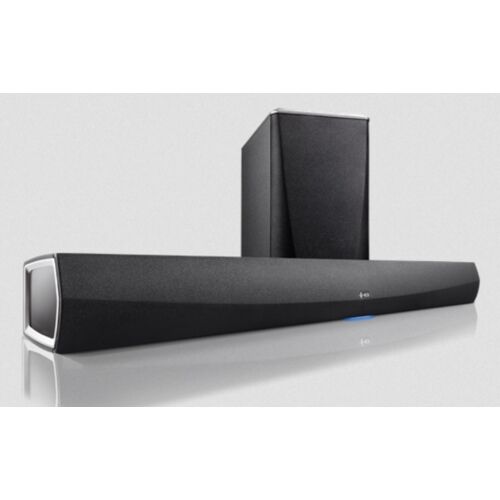 Denon HEOS HomeCinema, Schwarz – Wireless-Soundbar mit Subwoofer