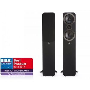 Q Acoustics Q3050i - gulvhøjttalerduo, sort