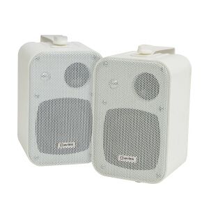Stereo background speakers 30W white - pair baggrundshøjttalere stereoanlæg par