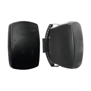 Omnitronic OD-4 Wall Speaker 8Ohms black 2x væghøjttaler højttaler sort væg