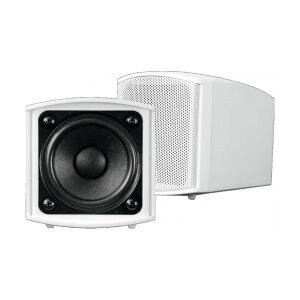 Omnitronic OD-2 Wall Speaker 8Ohms white 2x væghøjttaler højttaler hvid væg