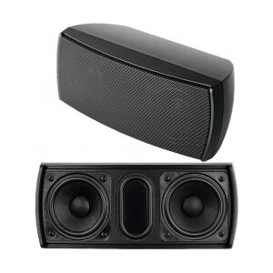 Omnitronic OD-22T Wall Speaker 100V black TILBUD væghøjttaler højttaler sort væg