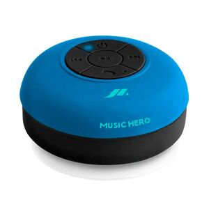 Music Hero Trådløs Bluetooth Højtaler med Sugekop - Blå