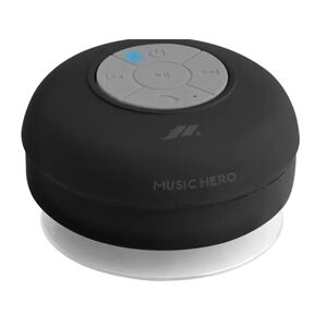 Music Hero Trådløs Bluetooth Højtaler med Sugekop - Sort