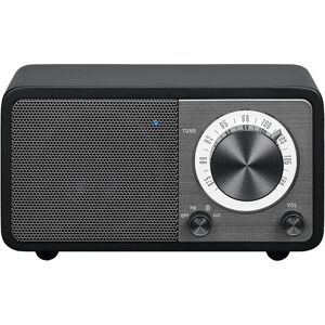 Sangean Genuine Mini WR7 Bluetooth Højtaler m. Radio - Sort