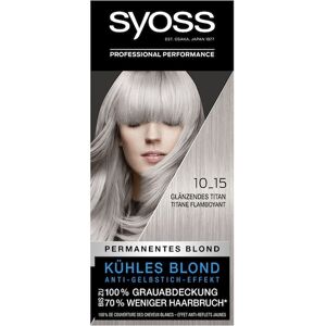 Syoss Farve Coloration 10_15 Glansfuldt titan trin 3Permanent blond