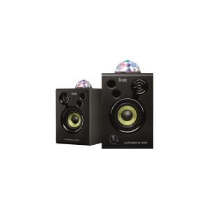 Hercules DJ Speaker 32 Party, 2.0 kanaler, Ledningsført, 30 W, Sort