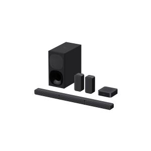 Sony HT-S40R - Lydbarsystem - til hjemmebiograf - 5.1-kanal - trådløs - Bluetooth - 600 Watt (Total)