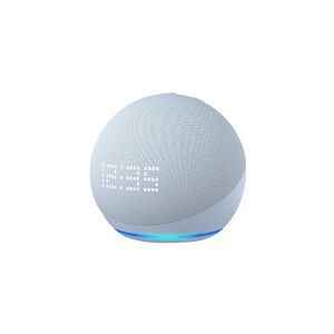 Amazon Echo Dot (5th Generation) - Smart højttaler - Bluetooth, Wi-Fi - App-kontrolleret - gråblå