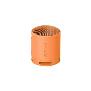 Sony SRS-XB100 - Højttaler - til transportabel brug - trådløs - Bluetooth - App-kontrolleret - orange